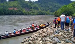 Rescatan cuerpos de dos menores desaparecidos tras naufragio de canoa en río Inambari