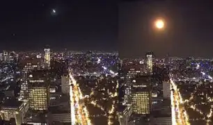 México: videos captan momento exacto en el que un meteorito explota en el cielo
