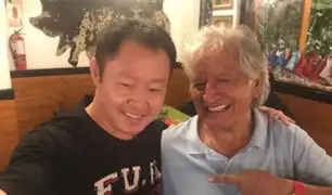 Virgilio Acuña publicó en Twitter foto con Kenji Fujimori