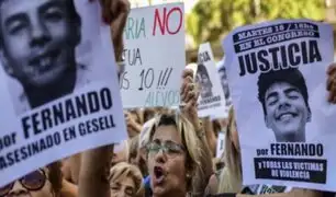 Argentina: se realiza masivas marchas por joven asesinado por rugbistas