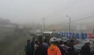 Arequipa: densa neblina provocó suspensión de vuelos