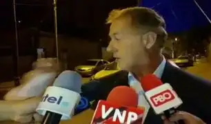 Jorge Muñoz: joven agreden a alcalde durante entrevista en vivo