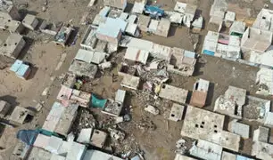 Tacna: instalan 50 carpas para damnificados tras huaico