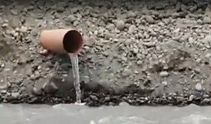 Contaminación en río Lurín: desagües, detergentes y basura siguen llegando