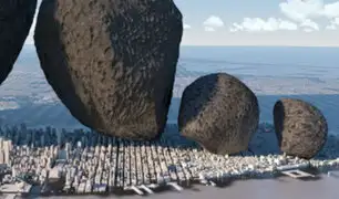 YouTube: El escalofriante video que muestra el tamaño de los asteroides que rodean a la Tierra