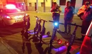 Callao: desarticulan banda que robaba scooters eléctricos