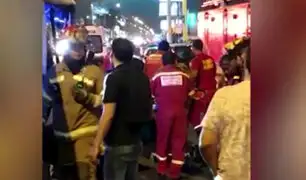 San Miguel: cúster fuera de control impacta contra autos y deja más de 5 heridos