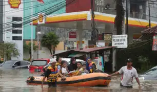 Capital de Indonesia paralizada ante severas inundaciones