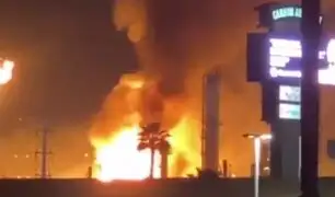EEUU: se registró explosión y un incendio en refinería de petróleo