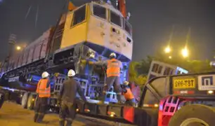 La Victoria: retiran locomotora que era usada como refugio de delincuentes en El Porvenir
