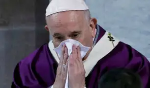 Papa Francisco cancela misa por resfriado mientras crece temor en Italia por el covid-19