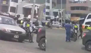 Trujillo: inspector de tránsito es amenazado por conductores violentos