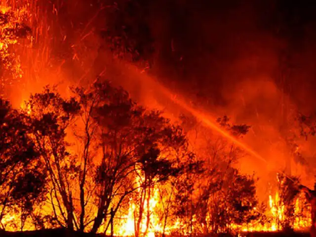 Bomberos evitan que incendios lleguen hasta la capital de Australia