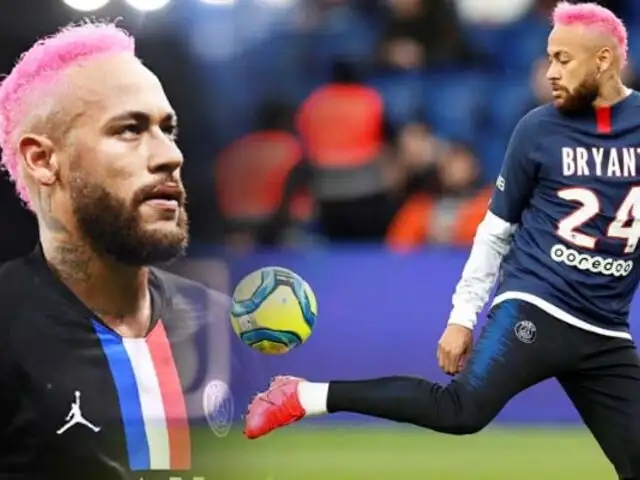 Neymar sorprendió con su nuevo look en el PSG