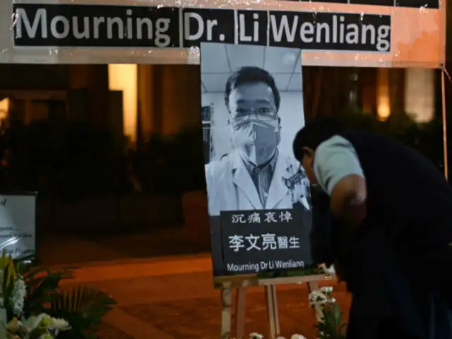 Anuncian investigación tras muerte del médico que alertó del coronavirus