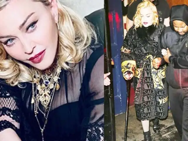 Madonna abandona su último recital ayudada por un bastón