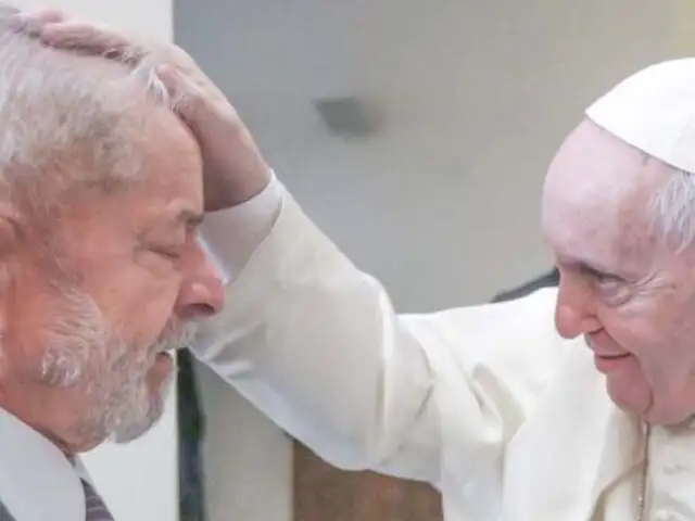 Papa Francisco recibe a Lula en el Vaticano