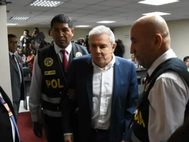 Luis Castañeda Lossio fue llevado a penal Miguel Castro Castro para cumplir prisión preventiva