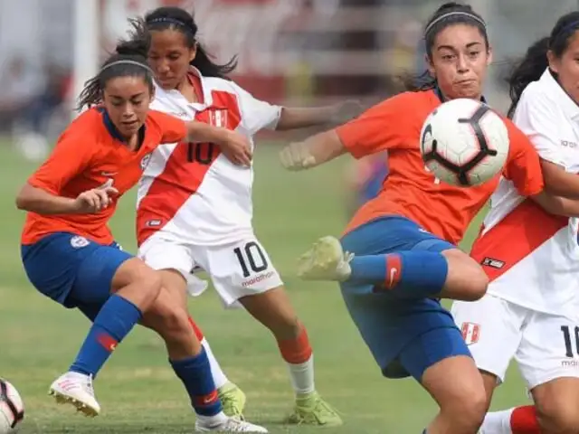 Selección peruana femenina sub 20 cayó por 7-0 ante Chile