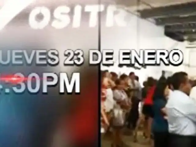 Exclusivo | ¿No hubo conciencia? Ositran celebró evento el mismo día de la tragedia en Villa El Salvador