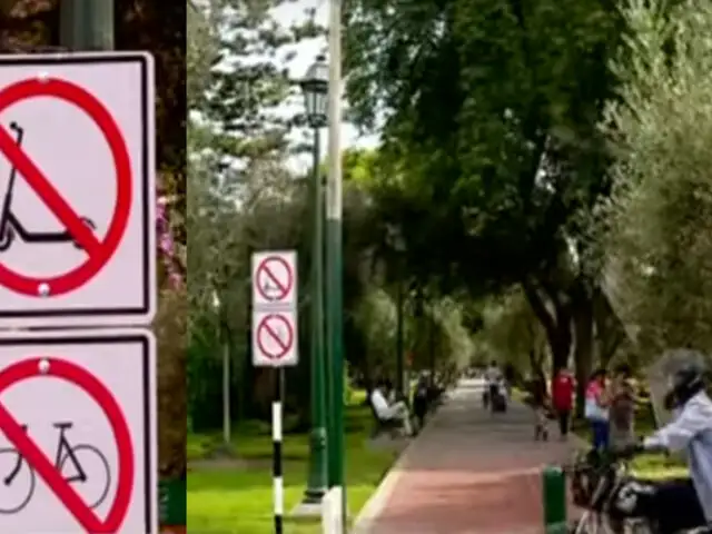 El Olivar: ciclistas y vecinos divididos ante prohibición del tránsito de bicicletas y scooters