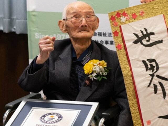 Murió el hombre más longevo del mundo, once días después de entrar al Guinness