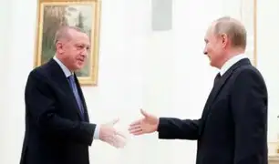 Rusia: Putin y Erdogan acuerdan un alto el fuego en Siria