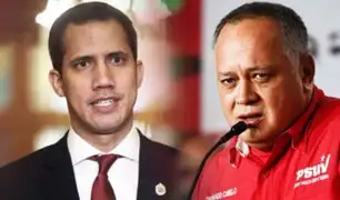 Venezuela: Diosdado Cabello amenaza con la detención del jefe de prensa de Guaidó