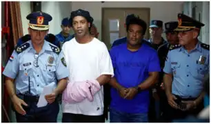 Filtran supuesta primera foto de Ronaldinho en cárcel de Paraguay