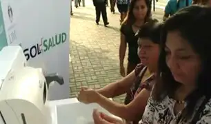 San Isidro: realizan campaña para enseñar el correcto lavado de manos