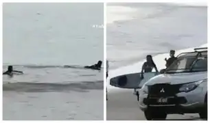 Piura: detienen a tablistas que practicaban surf en playas de Máncora