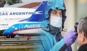 Argentina suspende desde el sábado vuelos con Brasil, Chile y México por aumento de casos COVID-19
