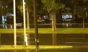 Usuarios reportaron así intensa lluvia en varios distritos de Lima