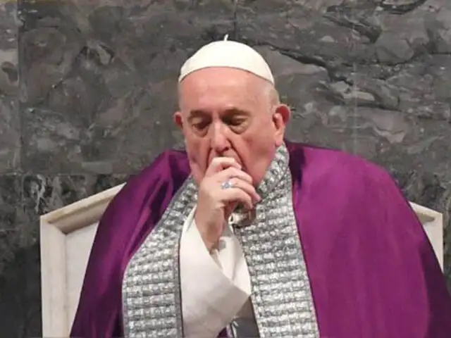 Papa no participará en las actividades de Cuaresma por fuerte resfriado
