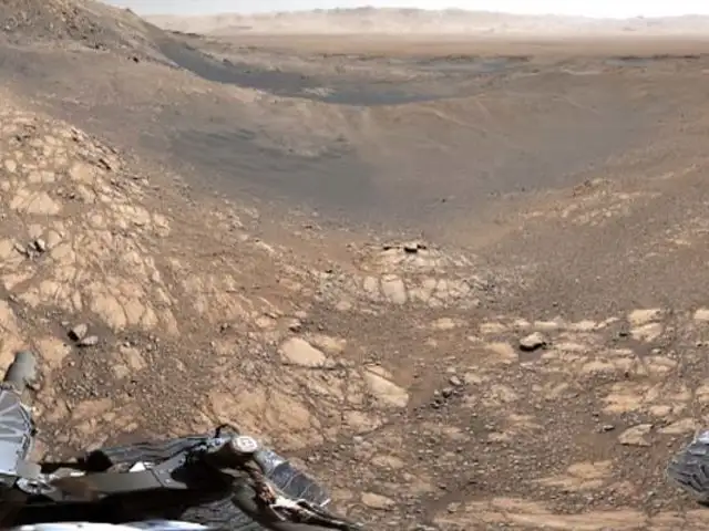 NASA difunde imagen panorámica de más alta resolución de la superficie de Marte