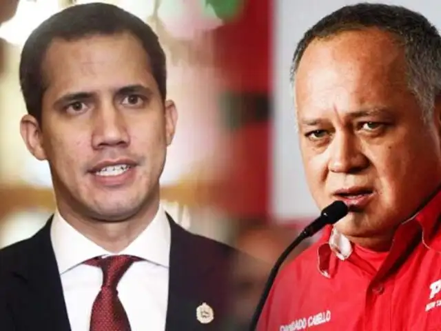 Venezuela: Diosdado Cabello amenaza con la detención del jefe de prensa de Guaidó