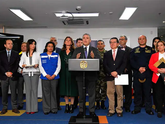 Coronavirus: presidente de Colombia dicta emergencia sanitaria