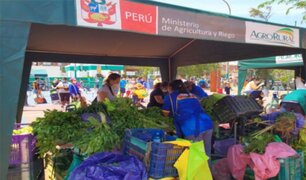 Surco, Ventanilla y SJM serán los próximos distritos en ser visitados por mercado itinerante del Minagri