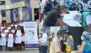 MML y USIL entregan dos mil raciones diarias de alimentos en Cercado de Lima