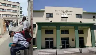Largas colas en hospital de la Policía Nacional para realizarse descarte de coronavirus