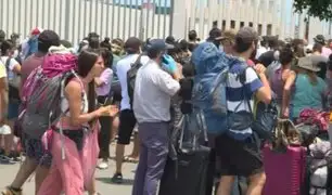 Más de 100 peruanos fueron repatriados desde Europa