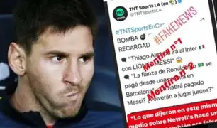 Lionel Messi desmintió que vaya a jugar en el Inter de Milán