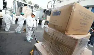 Hospital Almenara: toneladas de equipos de protección llegaron para abastecer a personal de salud