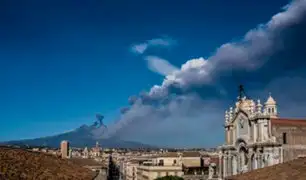 Alerta por Etna: entra en erupción el volcán más grande de Europa