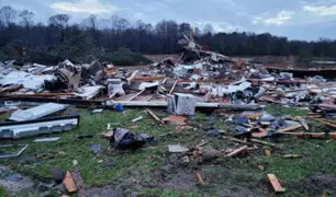 EE.UU: tres estado fueron golpeados por tornados en medio de la pandemia del COVID-19