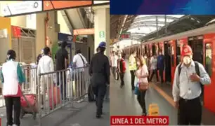 Denuncian incremento de usuarios en Metro de Lima pese a aislamiento social obligatorio