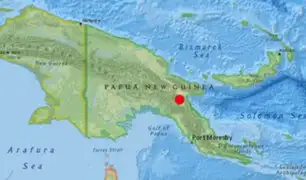 Terremoto de 6.3 grados de magnitud remeció Papúa Nueva Guinea