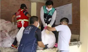 Municipio de Lima entregó alimentos a 2,500 familias vulnerables