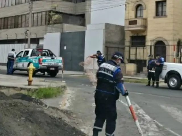 Lince: serenos cierran calles tras muerte de hombre dentro de su vivienda