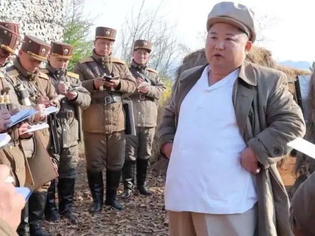 Corea del Norte: Kim Jong Un reaparece en público para supervisar pruebas militares